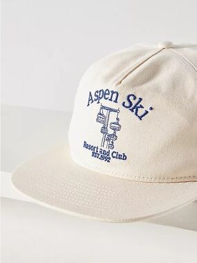 Coney Island Picnic Aspen Ski Baseball Cap